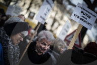 NEWS -  Berlin: Proteste gegen die russische Intervention in Syrien