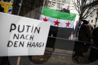 NEWS -  Berlin: Proteste gegen die russische Intervention in Syrien