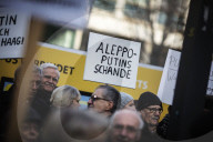 NEWS -  Berlin: Proteste gegen die russische Intervention in Syrien
