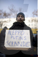 NEWS -  Berlin: Proteste gegen die russische Intervention in Syrien