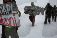 NEWS - North Dakota: Protestcamp gegen die Pipeline 