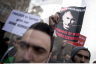 NEWS -  Berlin: Proteste gegen die russische Intervention in Syrien