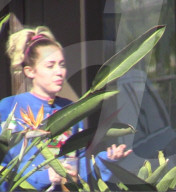 EXKLUSIV - Miley Cyrus geht mit Liam Hemsworth's Familie Essen
