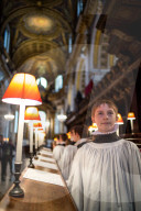 FEATURE - Sängerknaben der St. Pauls Kathedrale üben für Weihnachten
