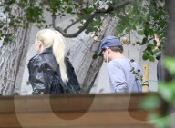 PEOPLE - Lady Gaga besucht Bradley Cooper