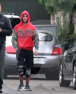 PEOPLE - Justin Bieber motzt die Fotografen an beim Joggen