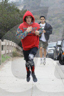 PEOPLE - Justin Bieber motzt die Fotografen an beim Joggen