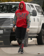 PEOPLE - Justin Bieber motzt die Fotografen an beim Joggen
