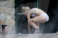 PEOPLE - Wellness: Chiara Ferragni entspannt sich in Curmayeur