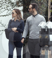 EXKLUSIV - Die schwangere Natalie Portman mit Benjamin Millepied in LA unterwegs