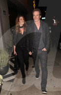 PEOPLE - Cindy Crawford und Rande Gerber nachts in West Hollywood unterwegs