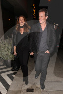 PEOPLE - Cindy Crawford und Rande Gerber nachts in West Hollywood unterwegs
