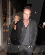 PEOPLE - Cindy Crawford und Rande Gerber nachts in West Hollywood unterwegs