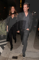 PEOPLE - Cindy Crawford und Rande Gerber nachts in West Hollywood unterwegs