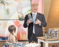 PEOPLE - 'Donald Trump' zu Besuch in 'This Morning' in London
