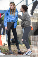 EXKLUSIV - Kristen Stewart trifft Stella Maxwell in Georgia 