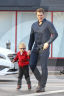 EXKLUSIV - Chris Pratt und Anna Faris mit Jack in West Hollywood unterwegs