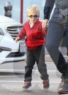 EXKLUSIV - Chris Pratt und Anna Faris mit Jack in West Hollywood unterwegs