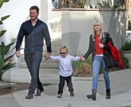 EXKLUSIV - Chris Pratt und Anna Faris mit Jack in West Hollywood unterwegs