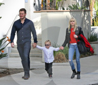 EXKLUSIV - Chris Pratt und Anna Faris mit Jack in West Hollywood unterwegs