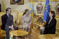 PEOPLE - Victoria und Daniel von Schweden zu Besuch in Italen