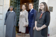 PEOPLE - Victoria und Daniel von Schweden zu Besuch in Italen