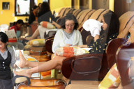 EXKLUSIV - Irina Shayk lässt sich im 'Spa Day' verwöhnen