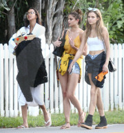 EXKLUSIV - Lais Ribeiro, Taylor Hill und Josephine Skriver in Miami unterwegs