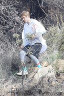 PEOPLE - Bieber im Gelände: Justin rennt 
