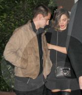 PEOPLE - Miranda Kerr und Evan Spiegel verlassen das Giorgio Baldi