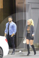 EXKLUSIV - Britney Spears geht mit ihrem neuen Boyfriend zum Dinner