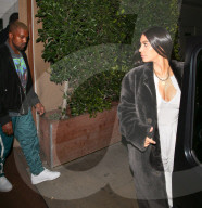 EXKLUSIV - Kim Kardashian und Kanye West seit langem wieder einmal gemeinsam unterwegs