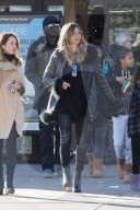 EXKLUSIV - Heidi Klum und die Kinder in Aspen unterwegs