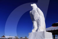 FEATURE - China: Schneemänner in Heilongjiang 