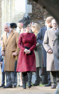 PEOPLE - Die englischen Royals besuchen die jährliche Weihnachtsmesse in Sandringham