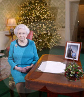 PEOPLE - Queen Elizabeth hält eine Weihnachtsansprache am Fernsehen
