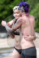 EXKLUSIV - Paris Jackson und Michael Snoody heisses Geturtel auf Maui