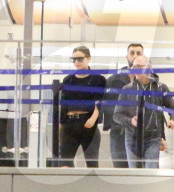 PEOPLE - Miranda Kerr und Evan Spiegel am Flughafen von LA