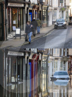 NEWS - Grossbritannien: Überschwemmungen in York