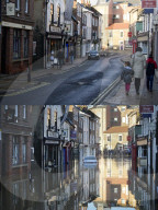NEWS - Grossbritannien: Überschwemmungen in York