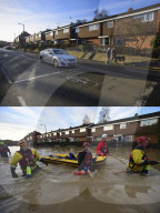 NEWS - Grossbritannien: Überschwemmungen in York