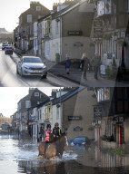 NEWS - Grossbritannien: Überschwemmungen in York