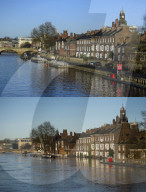 NEWS - Grossbritannien: Überschwemmungen in York