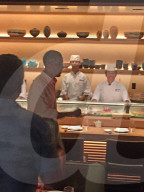 EXKLUSIV - Hawaii: Barack Obama im Sushirestaurant in Honolulu