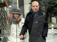 PEOPLE - Paolo Berlusconi bummelt mit Tochter Rebecca durch Mailand