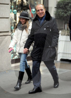 PEOPLE - Paolo Berlusconi bummelt mit Tochter Rebecca durch Mailand