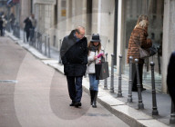 PEOPLE - Paolo Berlusconi bummelt mit Tochter Rebecca durch Mailand