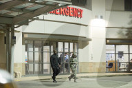 EXKLUSIV - Notfall! Blac Chyna, Kris Jenner und Corey Gamble im West Hills Spital in LA