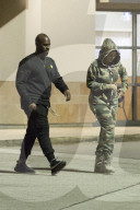 EXKLUSIV - Notfall! Blac Chyna, Kris Jenner und Corey Gamble im West Hills Spital in LA