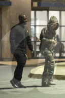 EXKLUSIV - Notfall! Blac Chyna, Kris Jenner und Corey Gamble im West Hills Spital in LA